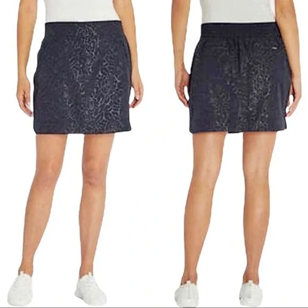 Orvis Women's Black Pull-On Travel Skort M